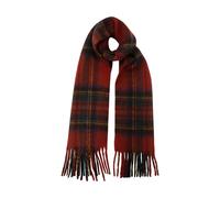 Heritage Traditions Soft Touch Herringbone Blanket Scarf - Red Tartan