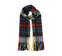 Heritage Traditions Soft Touch Herringbone Blanket Scarf - Yellow Tartan