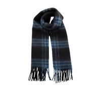 Heritage Traditions Soft Touch Herringbone FoMo Blanket Scarf (Blue Tartan)