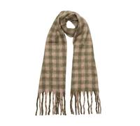 Heritage Traditions Soft Touch Herringbone FoMo Blanket Scarf (Pink/Green Check)