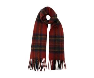 Heritage Traditions Soft Touch Herringbone FoMo Blanket Scarf (Red Tartan)