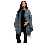 Heritage Traditions Super Soft Jacquard Scarf (Busy Bee Blue)