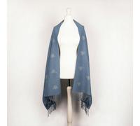 Heritage Traditions Super Soft Jacquard Scarf - Busy Bee Blue