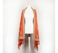 Heritage Traditions Super Soft Jacquard Scarf - Stag Orange