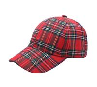 Heritage Traditions Tartan Baseball Cap - Red Tartan