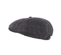 Heritage Traditions Tommy Tweed Baker Boy Cap - Blue Box Check