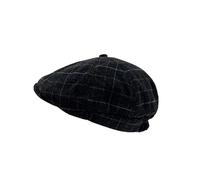 Heritage Traditions Tommy Tweed Baker Boy Cap - Charcoal Tweed