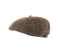 Heritage Traditions Tommy Tweed Baker Boy Cap - Green Box Check