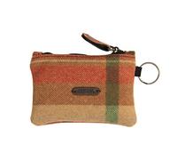 Heritage Traditions Tweed Colour Small Coin Card Travel Purse (Camel Check)