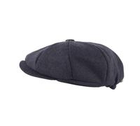 Heritage Traditions Tweed Newsboy Cap in Dark Blue Heritage Traditions Dark Blue One Size