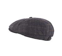 Heritage Traditions Tweed Newsboy Cap One Size Blue