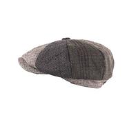 Heritage Traditions Tweed Newsboy Cap One Size Grey Multi