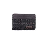 Heritage Traditions Tweed Small Card Travel Holder Purse (Grey Box Check)
