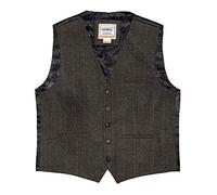 Heritage Traditions Tweed Waistcoat (Grey Box Herringbone, X-Large 44")