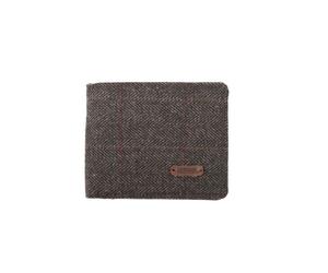 Heritage Traditions Tweed Wallet - Grey Box Check
