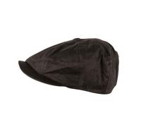 Heritage Traditions Waxed Newsboy Cap in Black Heritage Traditions Black One Size