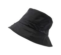 Heritage Traditions Women's PU Coated Bucket Hat - Black