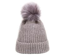 Heritage Traditions Women's Soft Touch Pom Pom Beanies in Light Grey Heritage Traditions Light Grey One Size