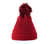 Heritage Traditions Women's Soft Touch Pom Pom Beanies in Red Heritage Traditions Red One Size