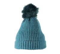Heritage Traditions Women's Soft Touch Pom Pom Beanies in Teal Heritage Traditions Teal One Size