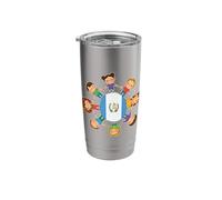 Heritage Unity Kids Holding Hands Guatemala Stainless Steel Insulated Tumbler