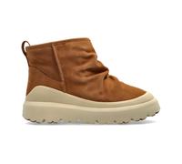 UGG® Heritage Utility Mini Boot in Brown, Size 6, Suede/Polyester/Wool
