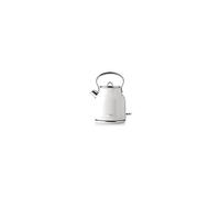 Heritage White Electric Kettle - Energy Efficient - Rapid Boil and Boil Dry Protection - Stainless Steel Houseing - Retro Kettle - 3000W - 1.7 Litre