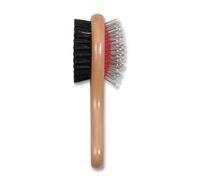 Heritage Wood Handle Double Sided Brush Sml