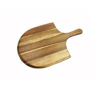 Heritage Wooden Pizza Peel - Large Acacia Wood Paddle Board for Serving Pizza - Housewarming Gifts