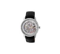Heritor Automatic Men's Ryder Skeleton Leather-Band Watch in White Heritor Automatic White One Size