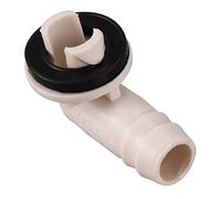 Herklotzn AC Drain Connector for Air Conditioning, Screw Connection with Rubber Ring for Mini Split Units and Window AC Unit, 3/5 (15 mm)