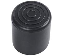 Herklotzn Rubber Furniture Crutch Feet Stool Chair Leg Tip Pad 4Pcs Black