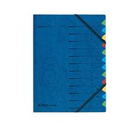 Herlitz 1-12/ A-Z Index Divider Document Filing and Part File - Blue