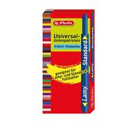 Herlitz 10435378 Universalpatrone 5 Piece in Folding Box