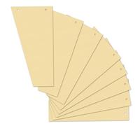 Herlitz 10838464 Strips Trapeze Pack of 100 Chamois