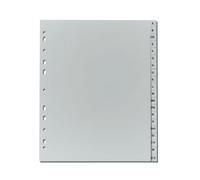 Herlitz 10901718 A-Z 24 x 29.7 cm, Extra Wide, Polypropylene, Euro A-Z