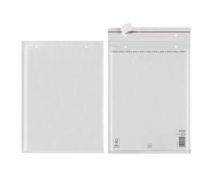 Herlitz 10917425 Bubble Envelopes H/8, 27 x 36 cm, FSC Mix Paper, PE Inner Film, Pack of 2, White