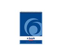 Herlitz 110510 Spiral Notebook A5, 50 Sheets, Pack of 10 Lined a6