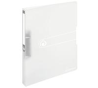 Herlitz 11205713 Ring Binder A4 Polypropylene 2 Ring Binder 2.7 cm Spine, 16 mm Capacity, Opaque Black 16 mm Filling Level 16 mm Transparent colourless