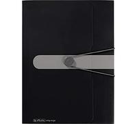 Herlitz 11205986 Polypropylene (PP) Black Square Cut Folder 11205986