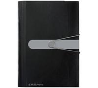 Herlitz Easy Orga To Go 12 Parts PP Expanding File - Black Single