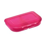 Herlitz 11415296, lunch boxes, Pink, Rectangular