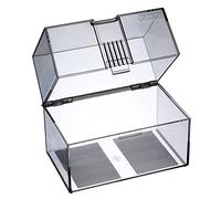 Herlitz 1907021 Plastic Index Card Box A7 for 300 Cards, Clear