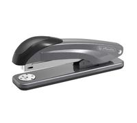 herlitz 50025473 Stapler Made of Metal, for Staples no. 24/6, Anthracite, 1 Piec