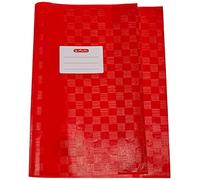 Herlitz 5204037 A5 DIN Structure of Bast 100 My Exercise Book Cover - Red