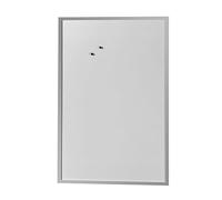 Herlitz 60x80cm Woodfree Magnetic and White Board - Silver