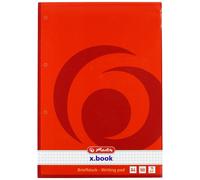 Herlitz 733436 Pad Quad Ruled/Perforated Writing Paper A4/100 Sheets 70 g/m²