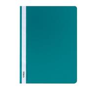 Herlitz 975433 A4 File Folder, Made from Polypropylene, with a Transparent Front Cover - red (Pack of 10) a4 Turquoise
