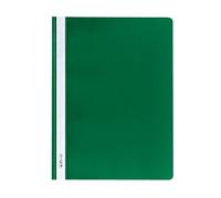 Herlitz 975458 File Folders A4 PP with Transparent Front Cover, Pack of 10, Green