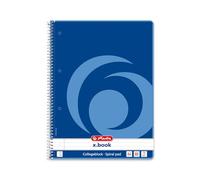 Herlitz A4 80feuilles 10834125 Notebook Notepad - Blue